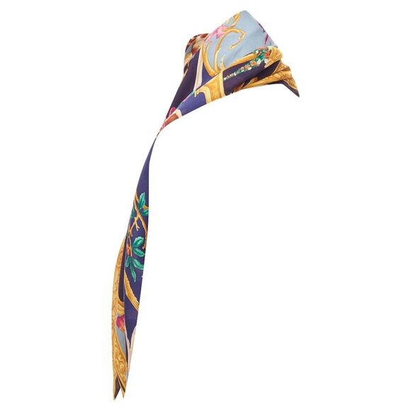 Gucci Tom Ford Diana Legend Barocco motif silk square scarf - Picture 6 of 6